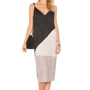 Mara Hoffman GEORGIA SLIP DRESS IN DUNE MULTI